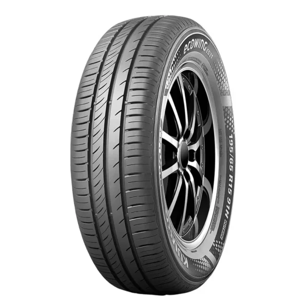 إطار سيارة كومهو ايكو وينج ES31 مقاس 195/65R15 91V فيتنامي عادي اقتصادي موفر للوقود بنقشة غير متماثلة وضمان معتمد 4 سنوات
