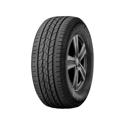 إطار سيارة نكسن روديان HTX RH5 مقاس 265/65R17 112H كوري للدفع الرباعي والـ SUV يتميز بتصميم أخاديد رباعي القنوات وكتف مقوى للمنعطفات بضمان معتمد 4 سنوات