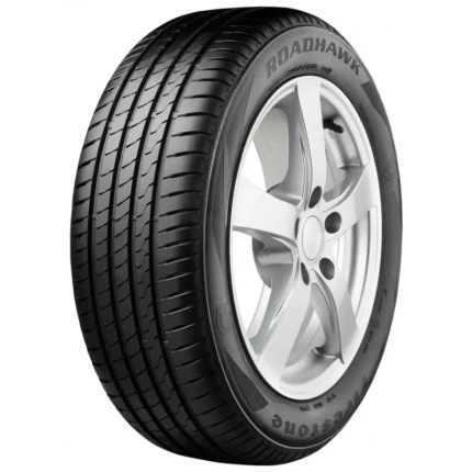 إطار سيارة فايرستون رودهووك مقاس 215/65R17 99V مجري أوروبي عادي للسيارات متوسطة الحجم والكروس أوفر يتميز بهيكل خفيف وعمر أطول للمداس بضمان معتمد 5 سنوات