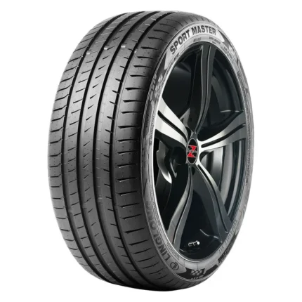 إطار سيارة لينج لونج سبورت ماستر مقاس 225/55R16 95Y أوروبي صربي عادي للسيارات الرياضية والسيدان الفاخرة يتميز بالثبات الرياضي والكبح الممتاز بضمان معتمد 4 سنوات