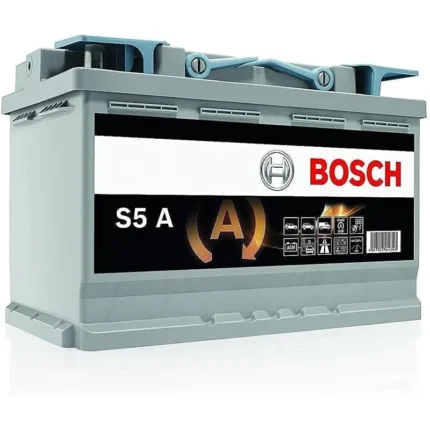 بوش بطارية ألماني قطب يمين S5 AGM (DIN70 - 70AH) لسيارات Start-Stop 760A