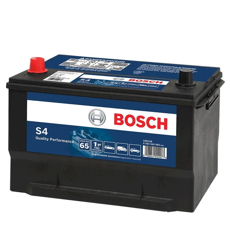 bosch-ns60-45ah-12v-right-thin-post-spanish-car-battery بوش بطارية إسباني قطب يمين رفيع (NS60 - 45AH) للسيارات الملاكي 12V