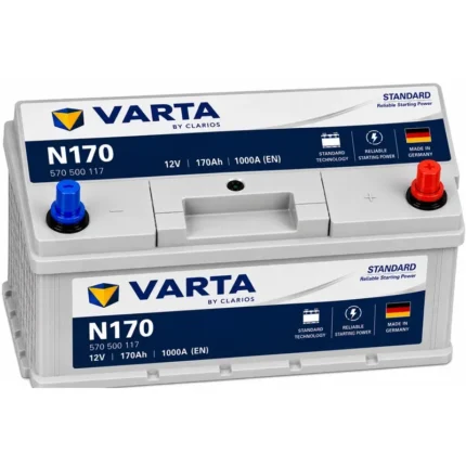 فارتا بطارية ألماني للنقل الثقيل والمعدات (N170 - 170AH) سعة 170 أمبير 12V