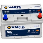فارتا بطارية أوروبي قطب شمال EFB (N80 - 80AH) لسيارات Start-Stop والـ SUV سعة 800A