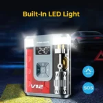 ⁦Steelmate V12 كمبروسر وشاحن بطارية سيارة 12000mAh⁩ - الصورة ⁦6⁩