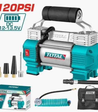 TOTAL كمبروسر هواء للسيارة 2 بستم 12V
