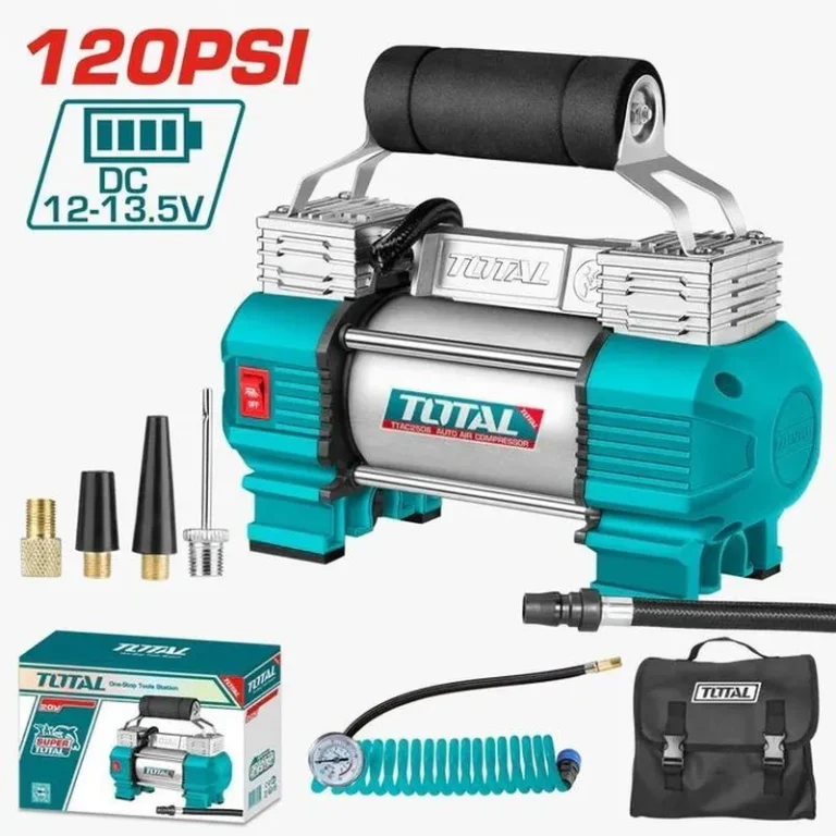 TOTAL كمبروسر هواء للسيارة 2 بستم 12V